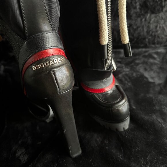 DSquared Snow Mobile Boots Size 39 - Picture 6 of 7